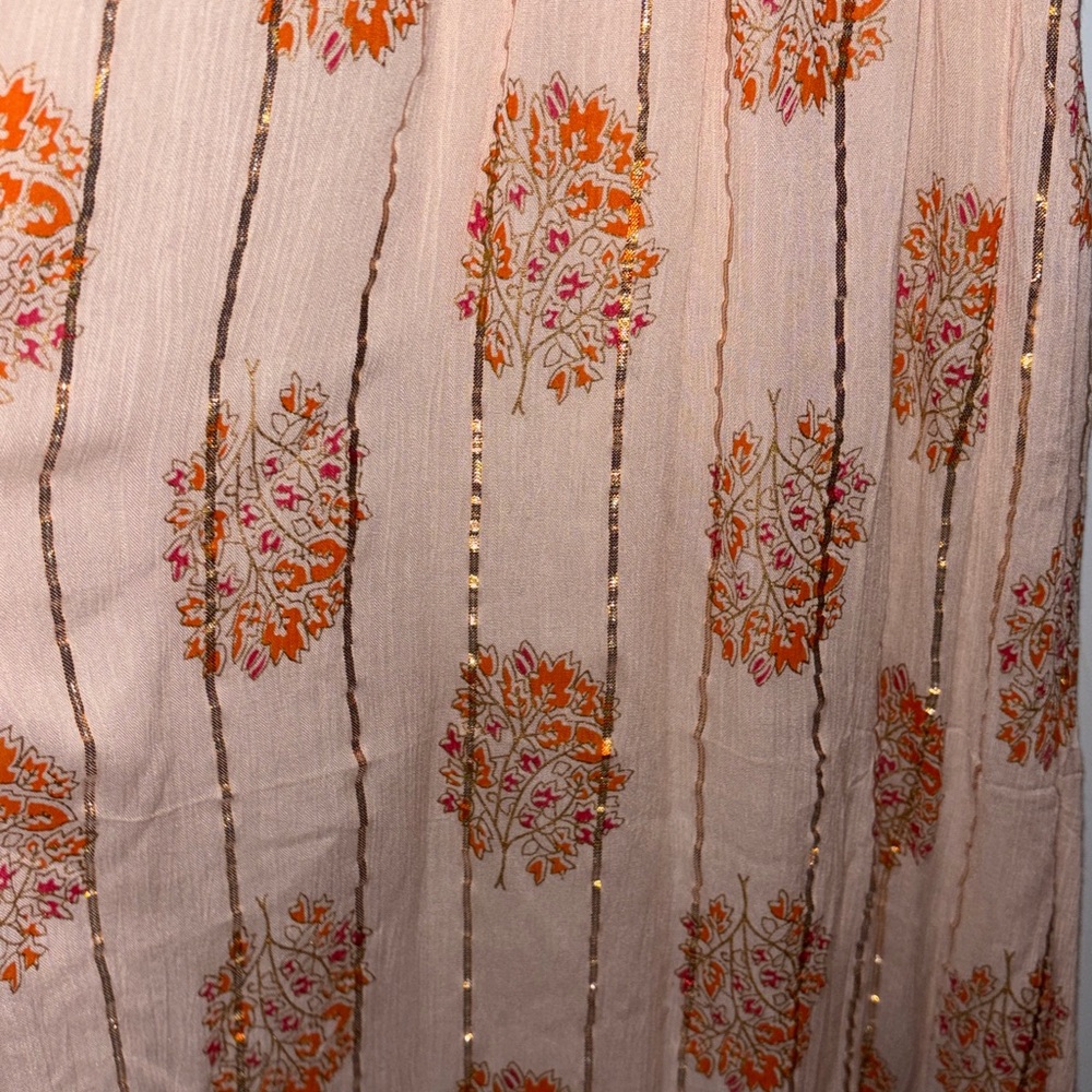 Ananta Boho Beautiful Metallic threaded MAXI~Made in India~BRAND NEW - Picture 8 of 16